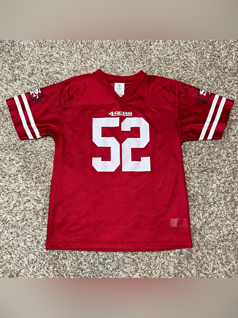 SAN FRANCISCO 49ERS NFL Patrick Willis Red Football Jersey Size XL Youth
